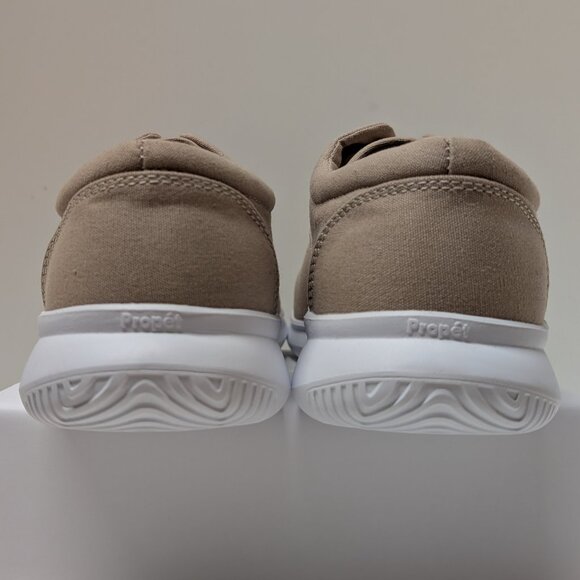 Propét Flicker Orthotic Sneaker in Tan & White - Picture 10 of 16